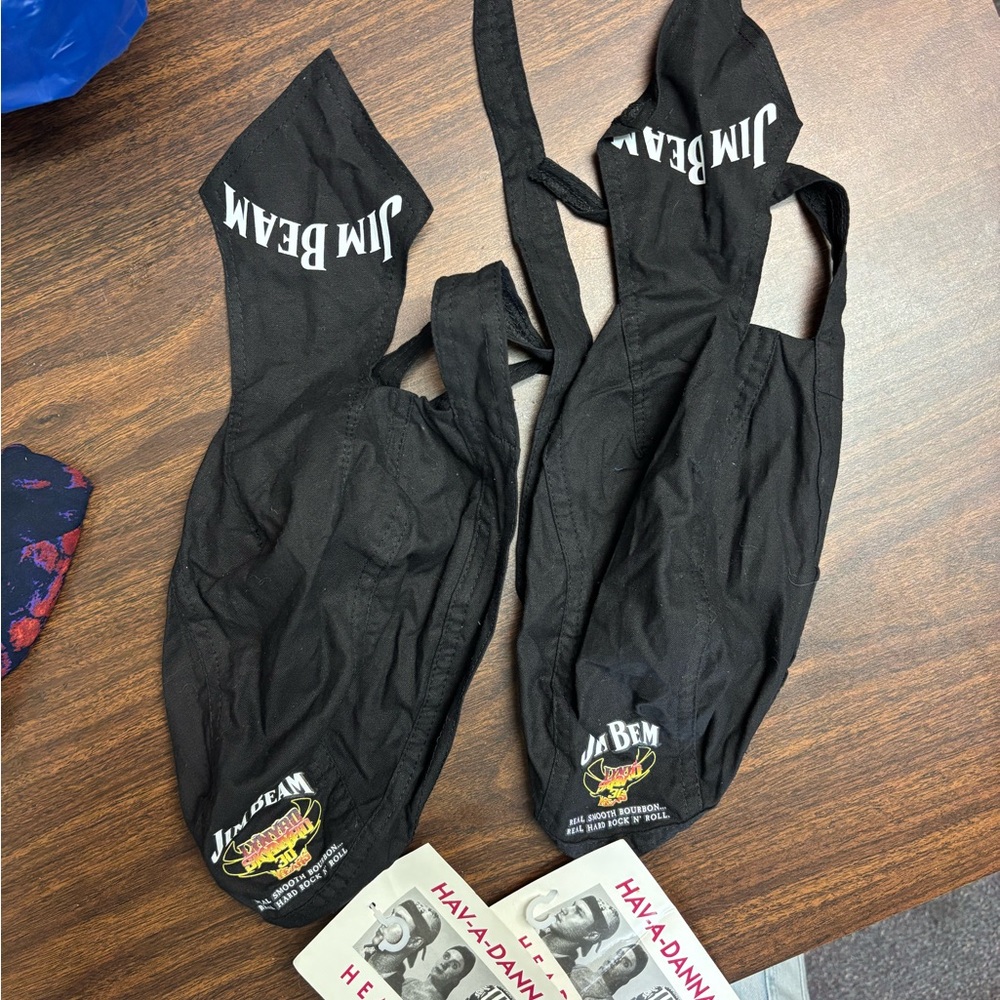 Hav-A-Danna Jim Beam doo rags. Set of 2. NWT